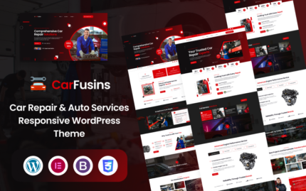 Car Repair & Auto Services Responsive WordPress Theme