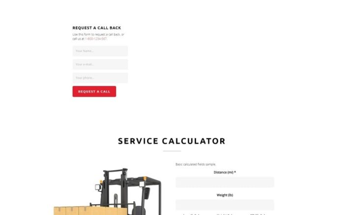 Cargo - Transportation HTML5 Landing Page Template