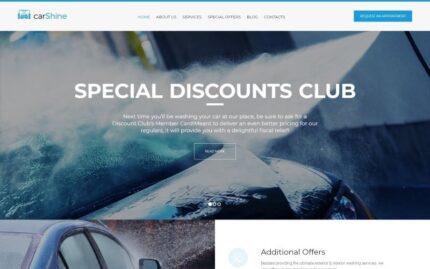 CarShine - Car Wash WordPress Theme