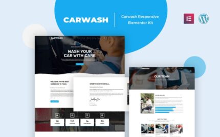 CarWash - Auto Elementor Kit