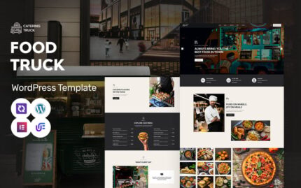 Catering Truck - Food Truck, Street Food And Outdoor Catering WordPress Elementor Theme