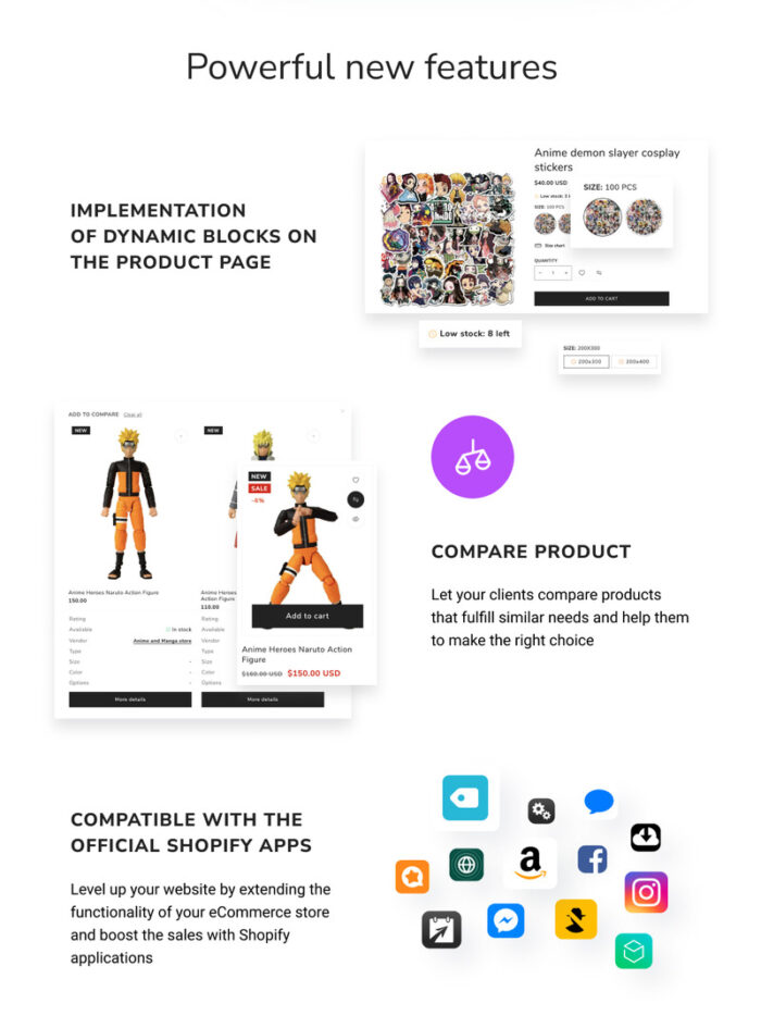 Apparelix - Anime and Manga Shop Shopify Theme - Features Image 5