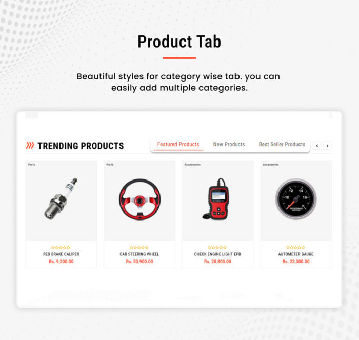 Automativ - Mega Parts Premium Shopify Theme - Features Image 8