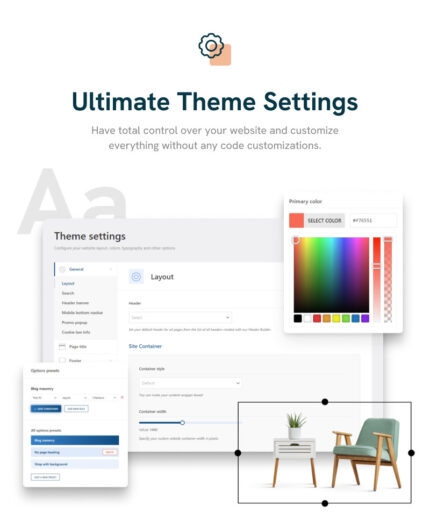 Antares - WooCommerce Furniture Theme - Features Image 1