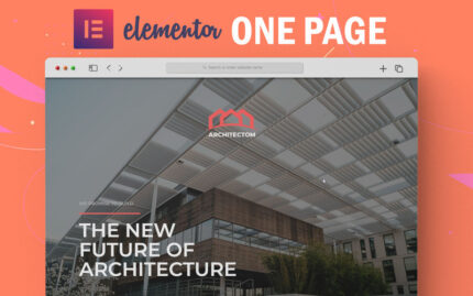 Architectom Elementor Landing Page - Features Image 1