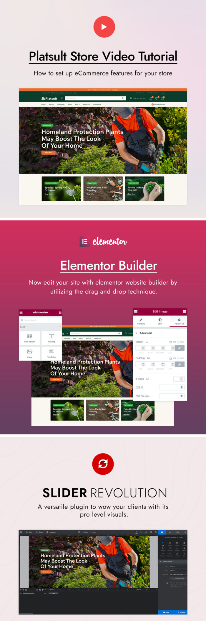 Platsult - Landscaping, Gardening and Flowers WooCommerce Theme - Features Image 3