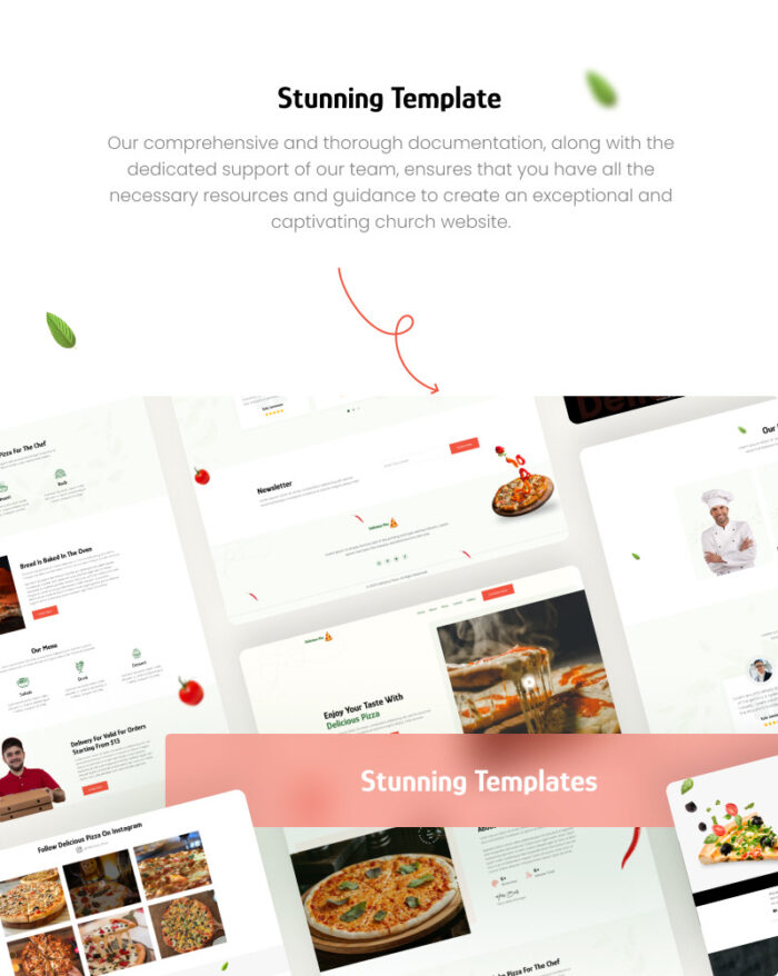 Delicious Pizza- Pizza Restaurant Elementor Landing page Template - Features Image 2