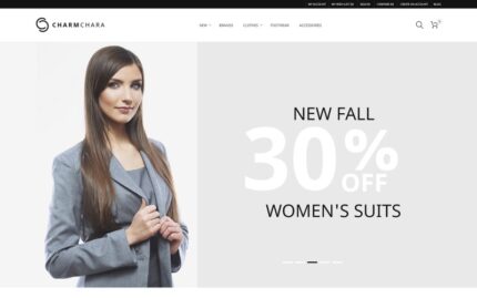 CharmChara - Fashion Store Magento Theme