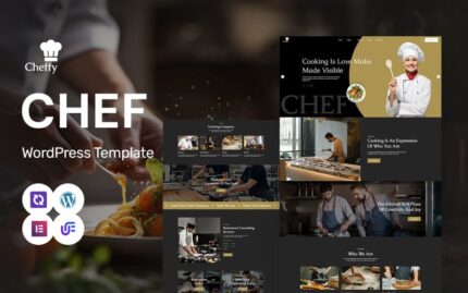 Cheffy - Personal Chef And Catering Services WordPress Elementor Theme