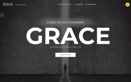 Christian Responsive Joomla Template