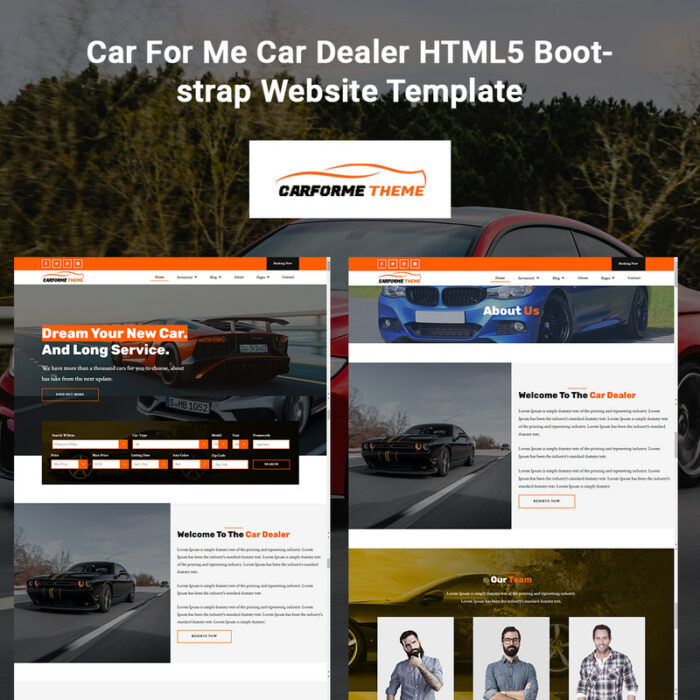 Car For Me Car Dealer HTML5  Bootstrap Website Template - Features Image 1