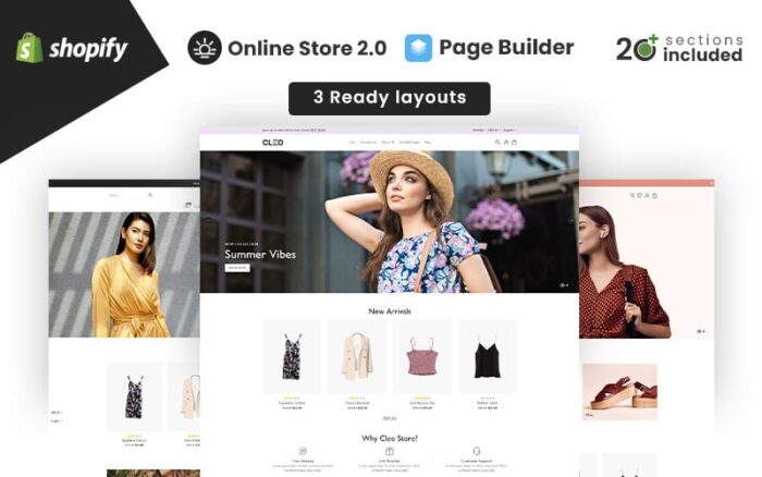 Cleo - Fashion Shopify theme