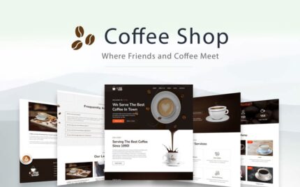 Coffee Shop - Where Friends and Coffee Meet