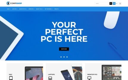 CompShop - Computer Store Magento Theme