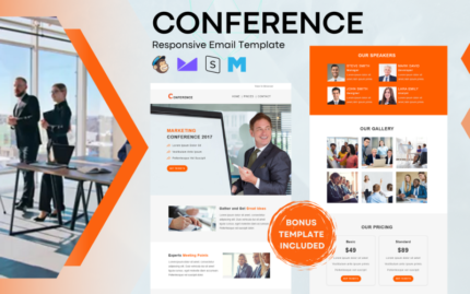 Conference - Responsive Newsletter Template