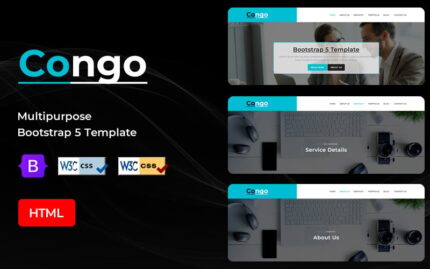 Congo - Business Bootstrap 5 Responsive template