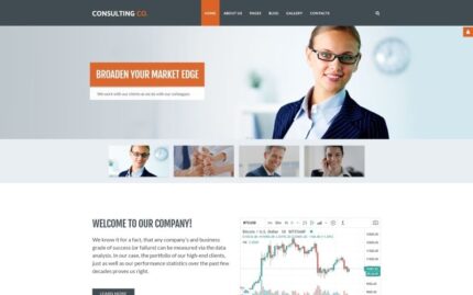 Consulting Co. - Consulting Corporate Joomla Template