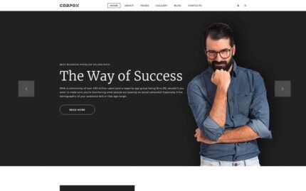 Copron - Financial Advisor Multipage Corporate Joomla Template