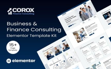 Corox - Business & Finance Consulting Elementor Kit