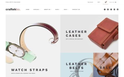 Craftekko - Handbag Responsive Shopify Theme