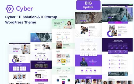 Cyber IT Solution & Business Service HTML5 Template