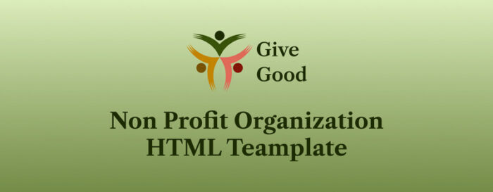 Give Good Non Profit Organization HTML5 Website template - Features Image 1