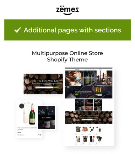 MyBottle - Drinks & Beverages Clean Shopify Theme - Features Image 1