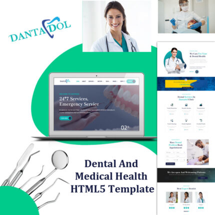 Dantadol - Dental And Medical Health HTML5 Template - Features Image 1