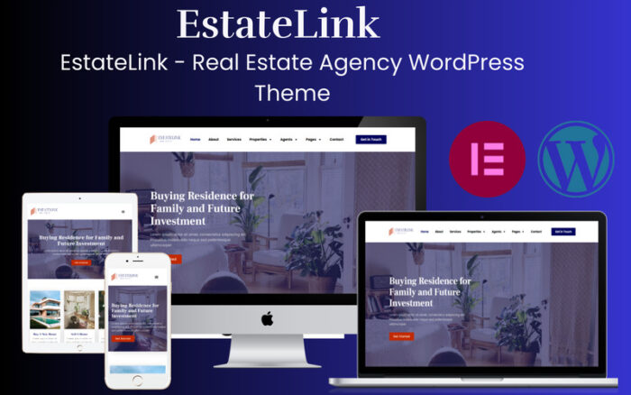 EstateLink - Real Estate Agency WordPress Theme - Features Image 1