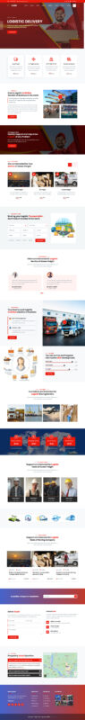 Kabir - Logistic & Moving Company Website Template - Features Image 1