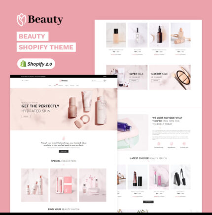 Beauty -Cosmetics & Beauty store High level Shopify 2.0 Multi-purpose Responsive Theme - Features Image 1