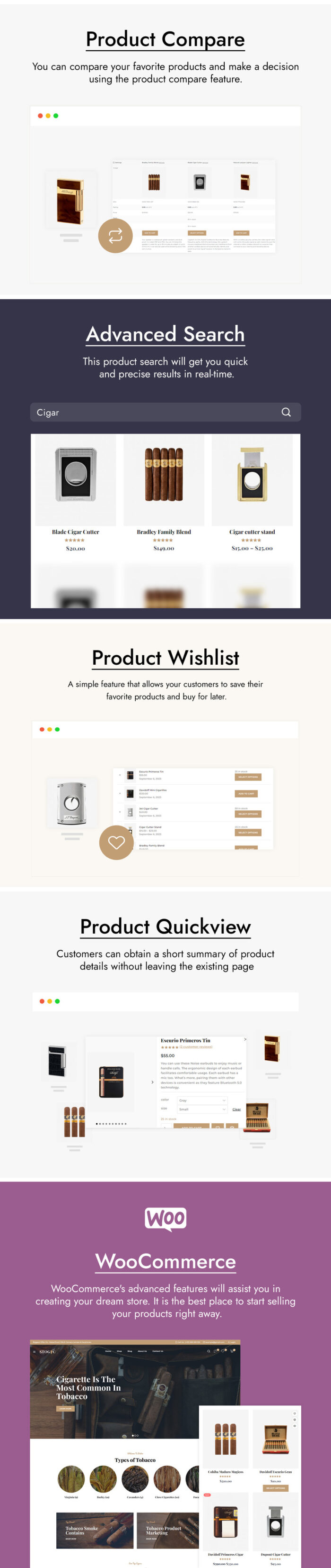 Stogic - Cigar and Tobacco Store WooCommerce Elementor Theme - Features Image 4