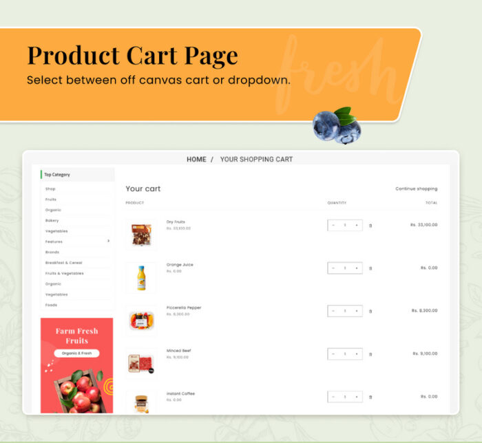 FreshG Mega Grocery–Food Drink–Coffee Shopify 2.0 Premium Responsive Theme - Features Image 12