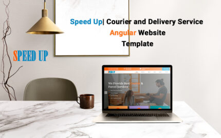 Speed Up| Courier and Delivery Service Angular Website Template - Features Image 1