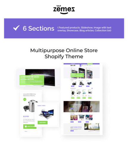 Smart Store and Electronics Shopify Theme - Features Image 1