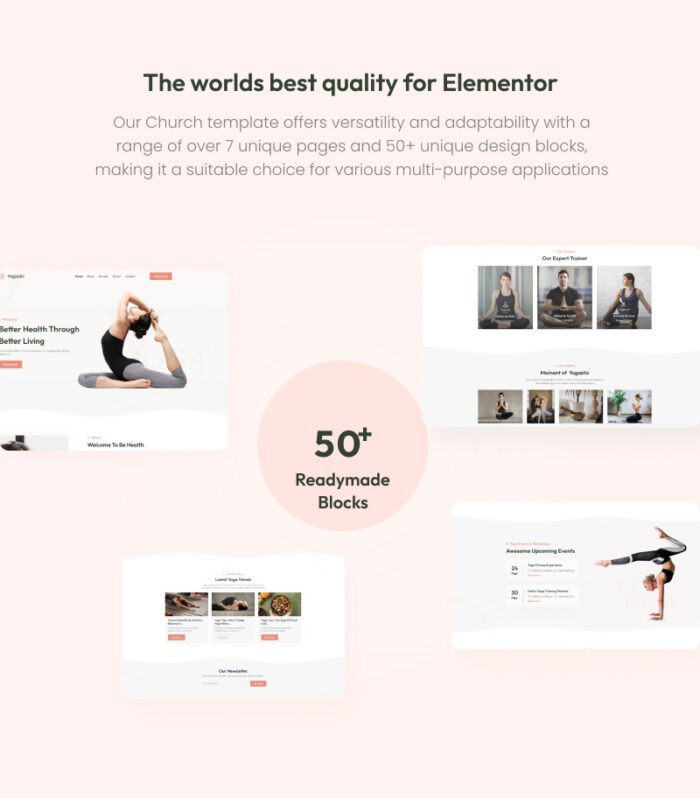 Yogastic - Yoga Class Elementor Landing Page - Features Image 3