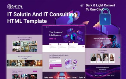 Data - IT Solution, IT Consulting and IT Intelligence HTML5 Template