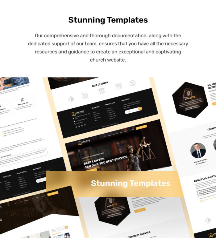 Law-firm - Law And Lawyer  Ready to Use Elementor Kit - Features Image 2