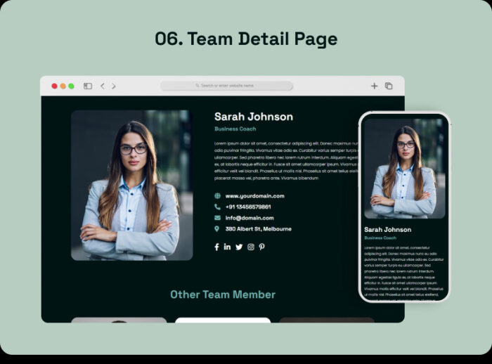 Nexora - Business Coaching HTML Template - Features Image 6