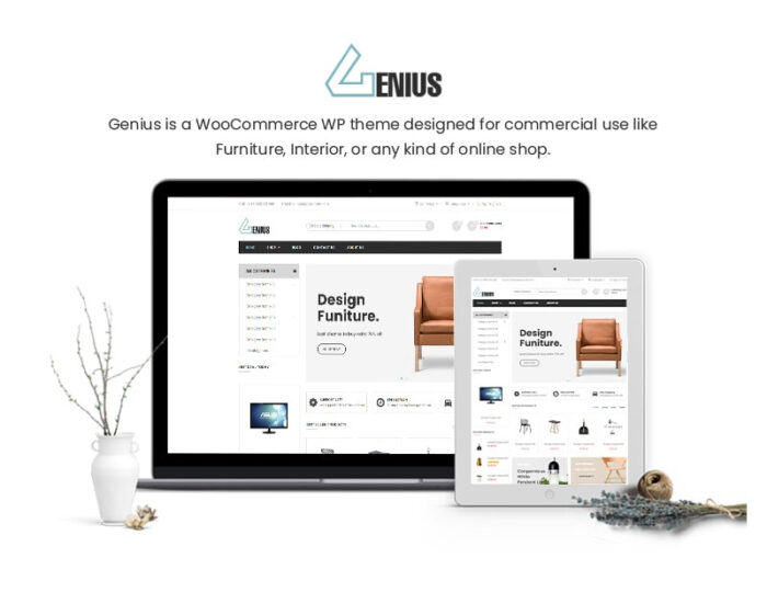 Genius - Multipurpose Theme WooCommerce Theme - Features Image 1