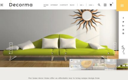 Decorma - Interior Design PrestaShop Theme