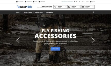 DeepFish Magento Theme