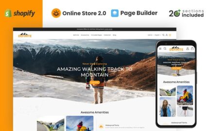 Definite Travel Store Shopify 2.0 Theme