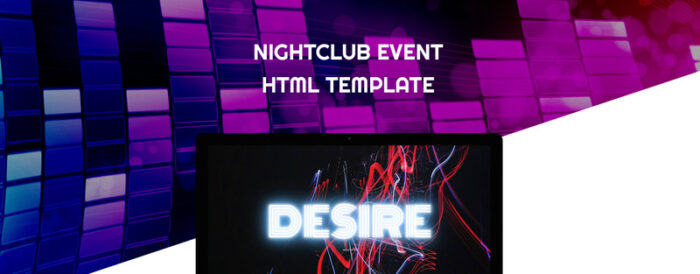 Desire - Night Club HTML5 Website Template - Features Image 1