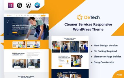 Detech - Cleaner WordPress Theme