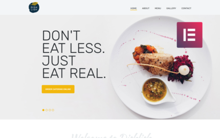 Dishlish - Restaurant Multipurpose Classic WordPress Elementor Theme