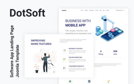 DotSoft - Software App Landing Page Joomla 4 Template