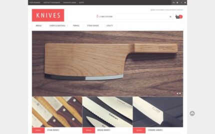 Durable Knives Magento Theme