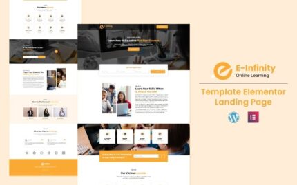 E-Infinity - Online Education Elementor Template