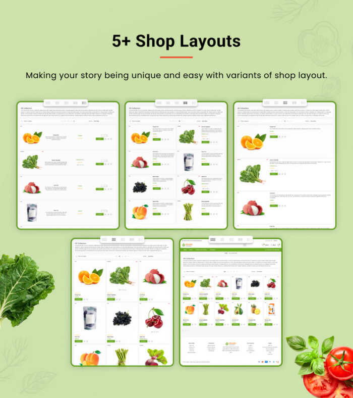 Organic Mega Food and Fresh Grocery Shopify 2.0 Responsive Template - Features Image 12